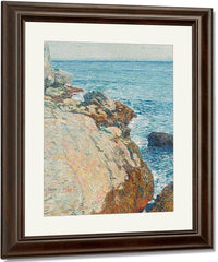 The East Headland, Appledore  Isles Of Shoals By Childe Hassam Fine Art Print