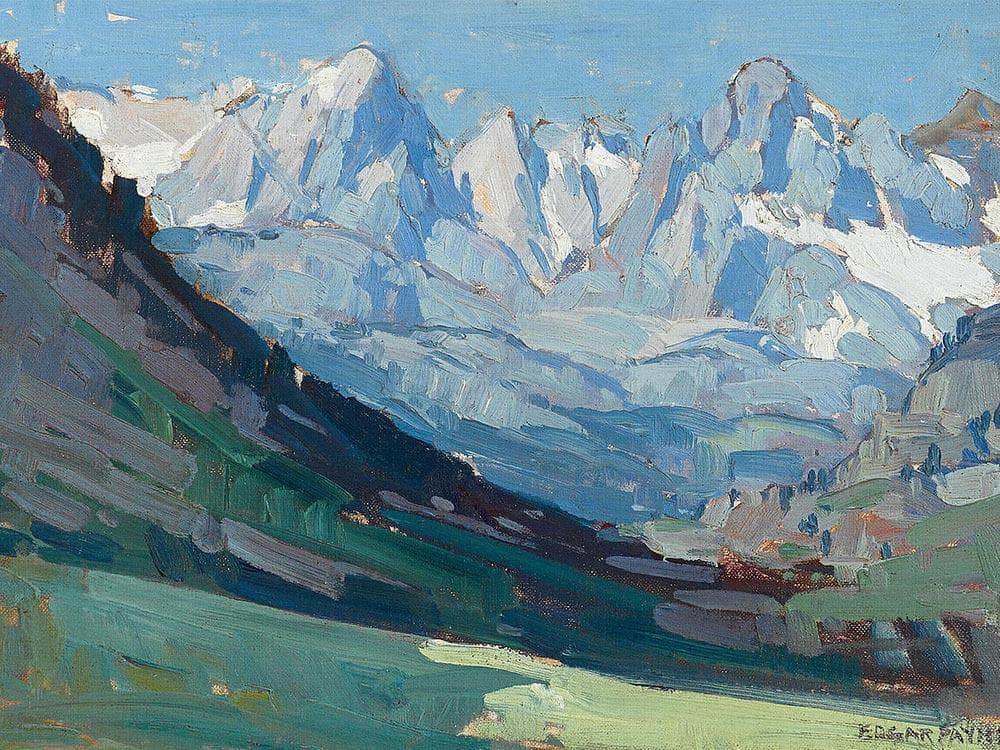 The Eastern Sierra By Edgar Payne Fine Art Print