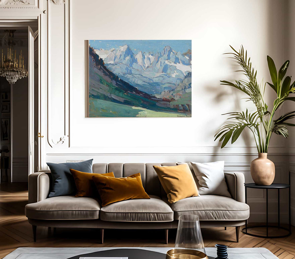 The Eastern Sierra By Edgar Payne Fine Art Print