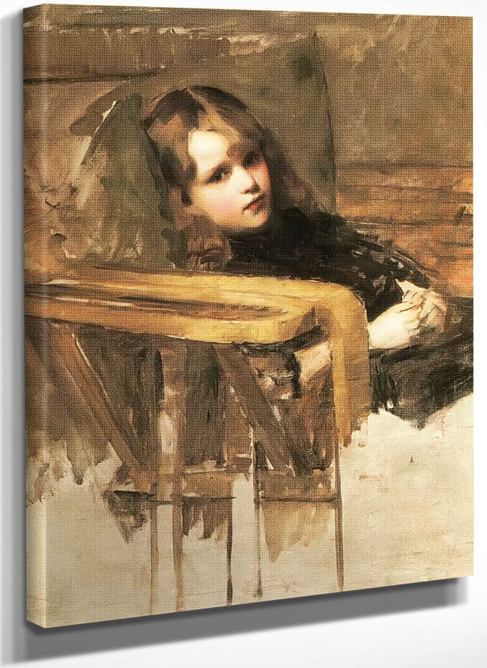 The Easy Chair By John Waterhouse Fine Art Print