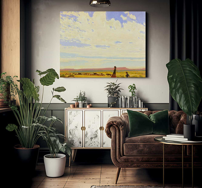 The Edge Of Autumn By Maynard Dixon Fine Art Print