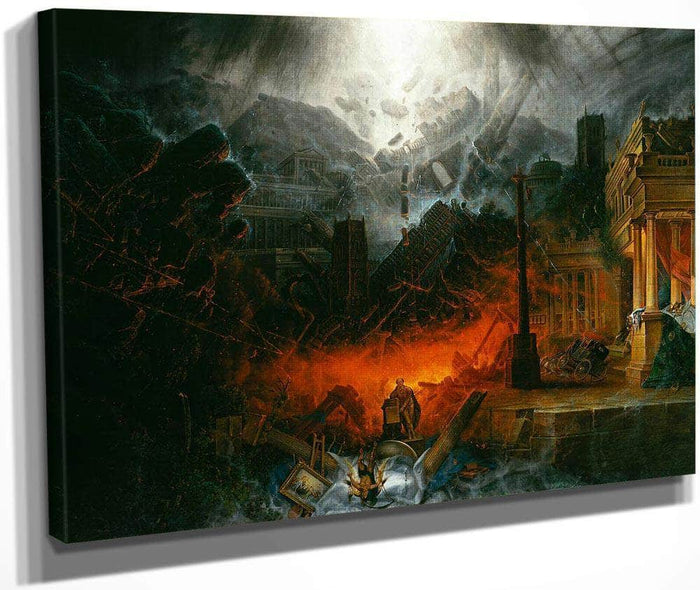 The Edge Of Doom By Colman Samuel Fine Art Print