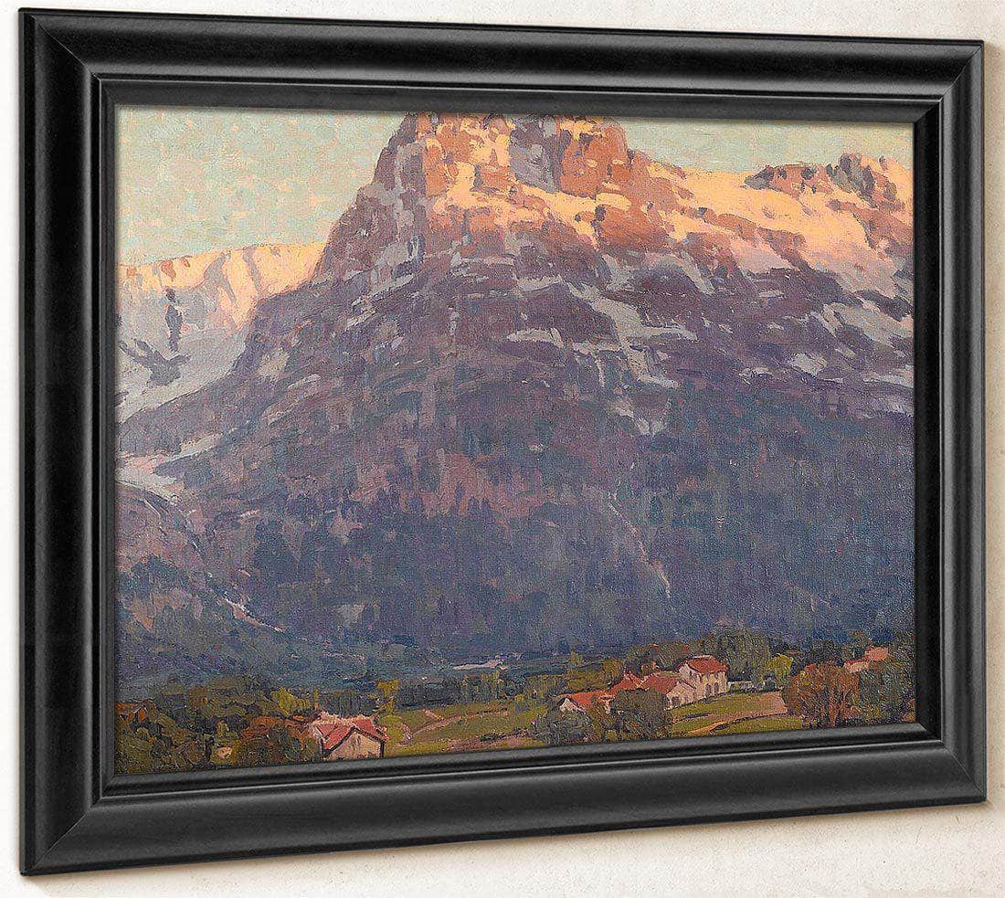 The Eiger At Grindelwald By Edgar Payne Fine Art Print