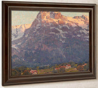 The Eiger At Grindelwald By Edgar Payne Fine Art Print
