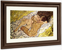 The Embrace By Egon Schiele Fine Art Print