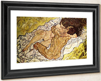 The Embrace By Egon Schiele Fine Art Print
