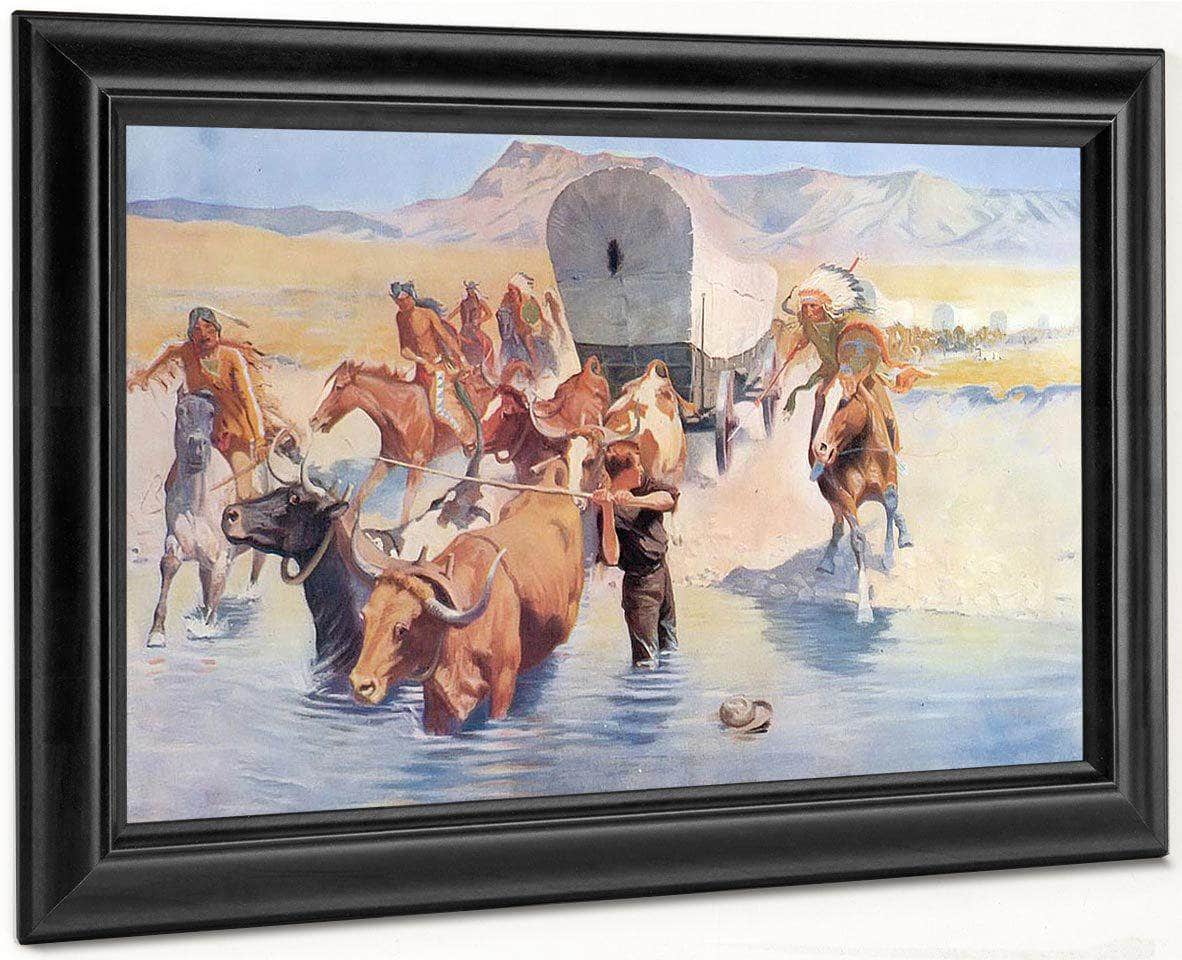 The Emigrants By Frederic Remington Fine Art Print