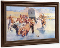 The Emigrants By Frederic Remington Fine Art Print