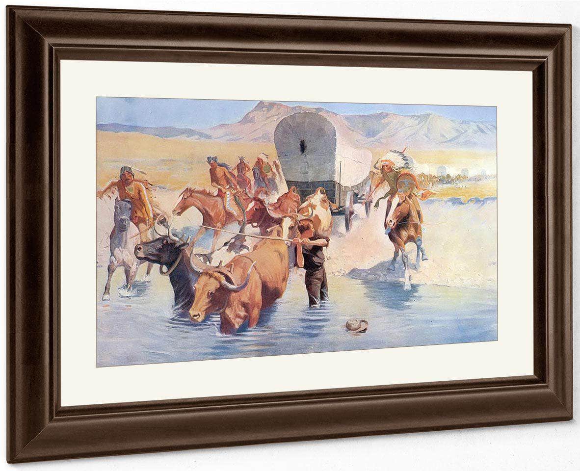 The Emigrants By Frederic Remington Fine Art Print