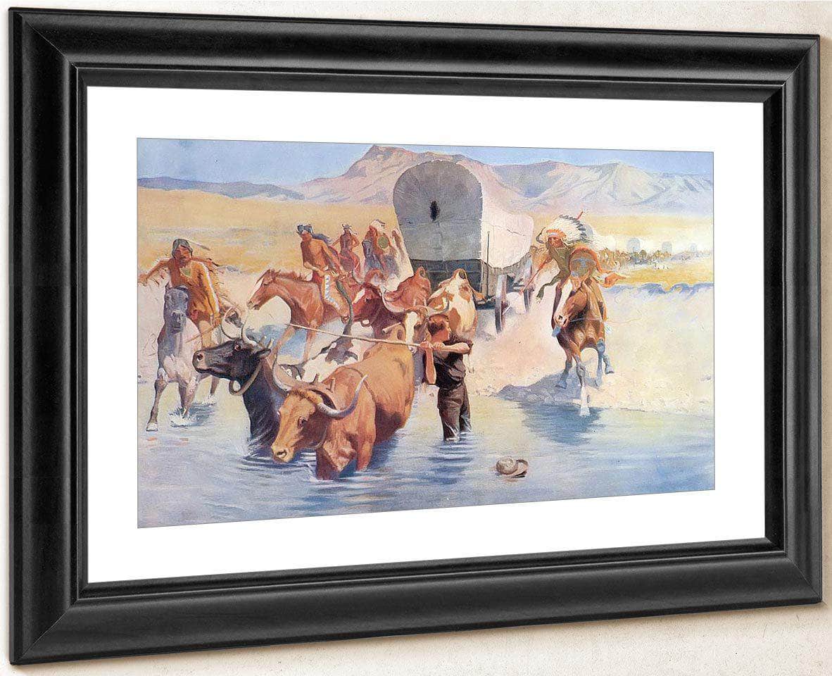 The Emigrants By Frederic Remington Fine Art Print