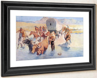 The Emigrants By Frederic Remington Fine Art Print