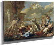 The Empire Of Flora By Nicholas Poussin Fine Art Print