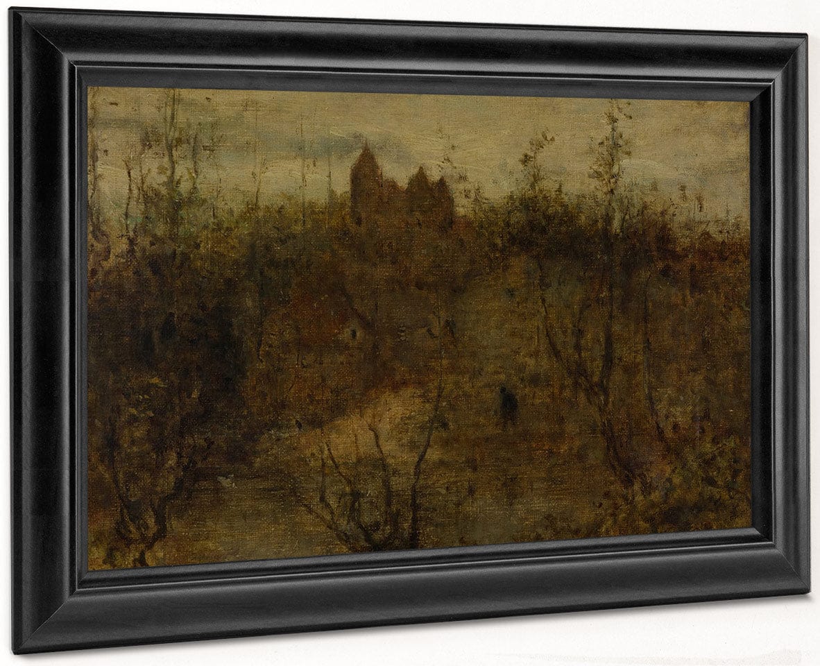 The Enchanted Castle 1917 By Matthijs Maris Fine Art Print