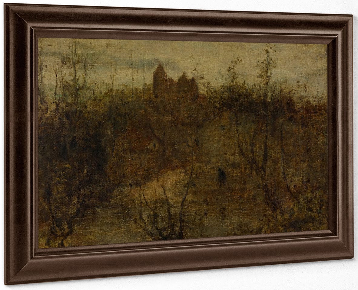 The Enchanted Castle 1917 By Matthijs Maris Fine Art Print