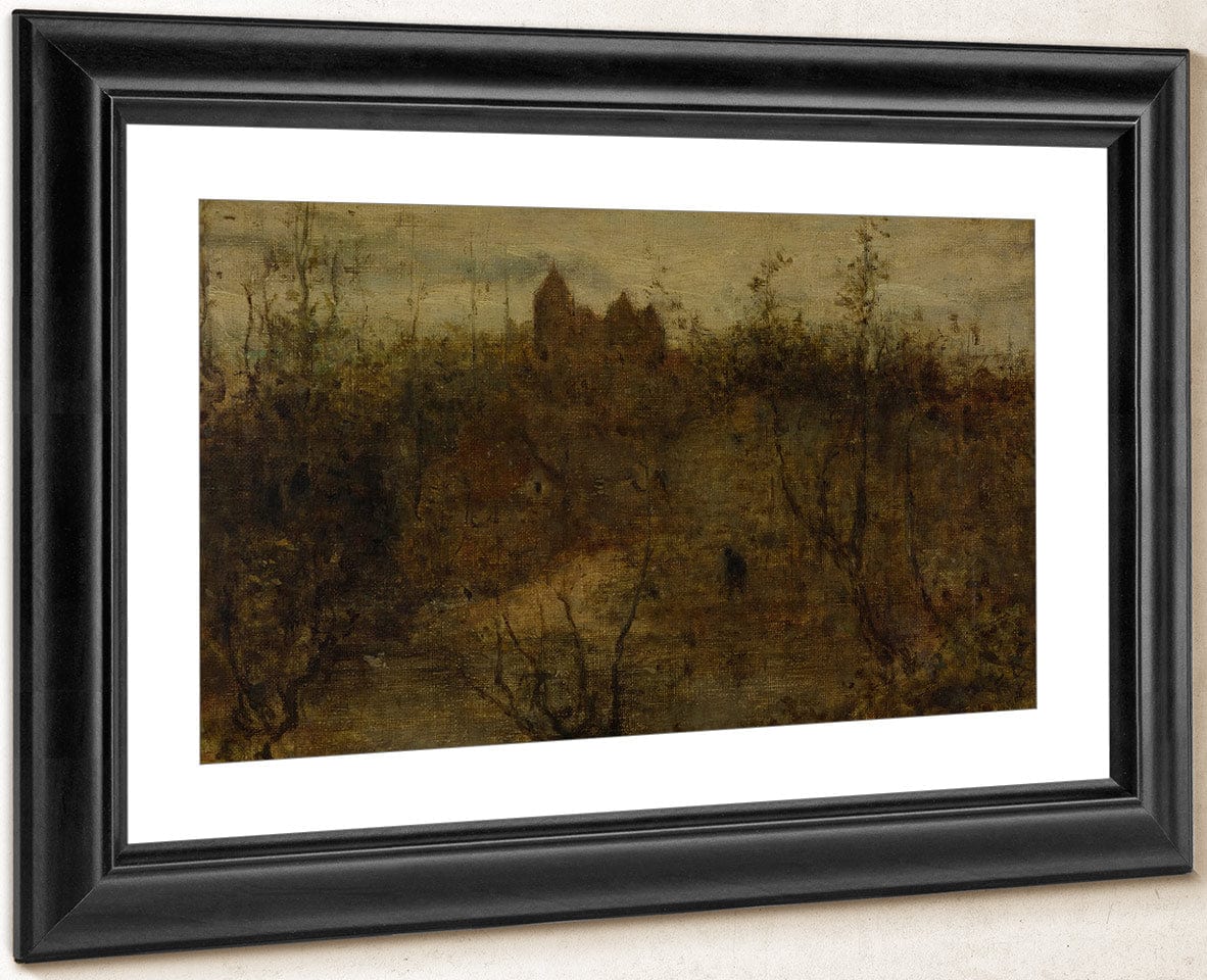 The Enchanted Castle 1917 By Matthijs Maris Fine Art Print
