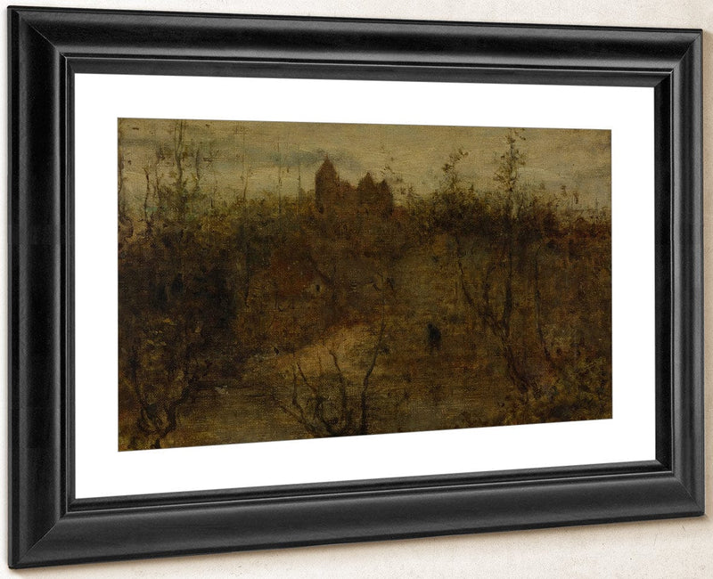 The Enchanted Castle 1917 By Matthijs Maris Fine Art Print