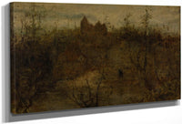 The Enchanted Castle 1917 By Matthijs Maris Fine Art Print