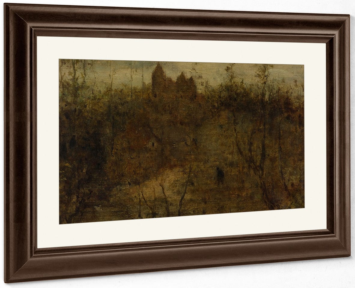 The Enchanted Castle 1917 By Matthijs Maris Fine Art Print