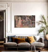 The Enchanted Garden By John Waterhouse Fine Art Print