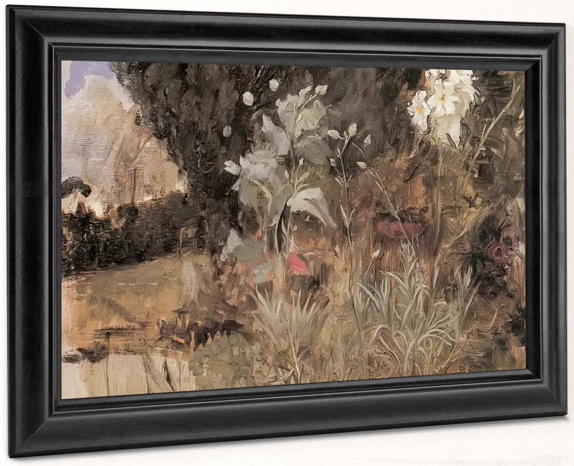 The Enchanted Garden   Detail By John Waterhouse Fine Art Print