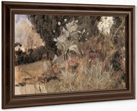 The Enchanted Garden   Detail By John Waterhouse Fine Art Print