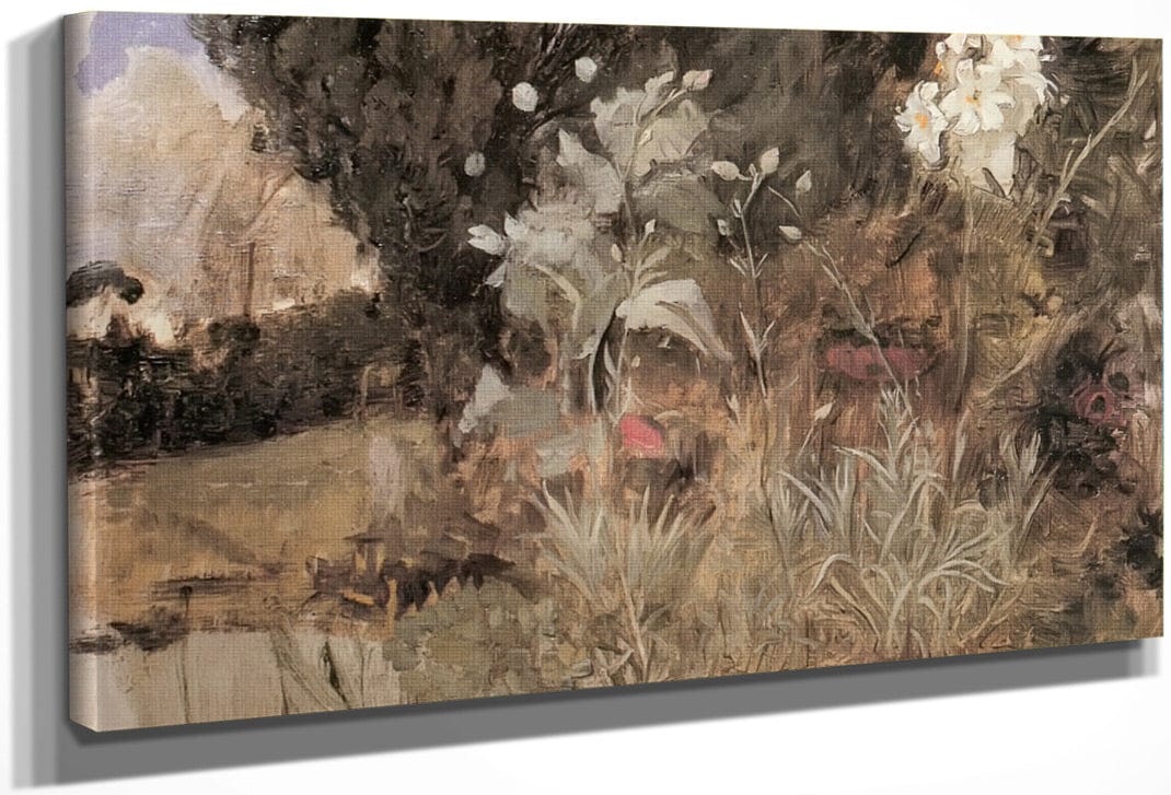 The Enchanted Garden   Detail By John Waterhouse Fine Art Print
