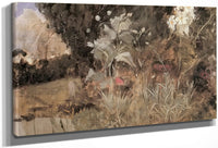 The Enchanted Garden   Detail By John Waterhouse Fine Art Print