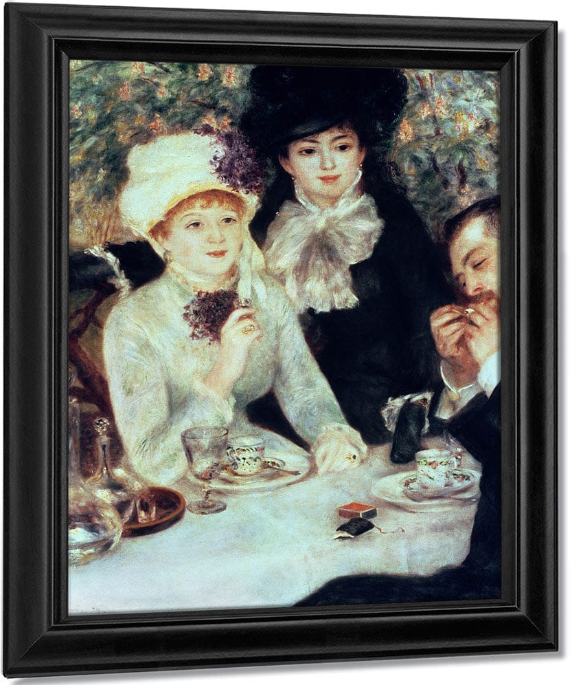 The End Of Luncheon By Pierre Auguste Renoir Fine Art Print