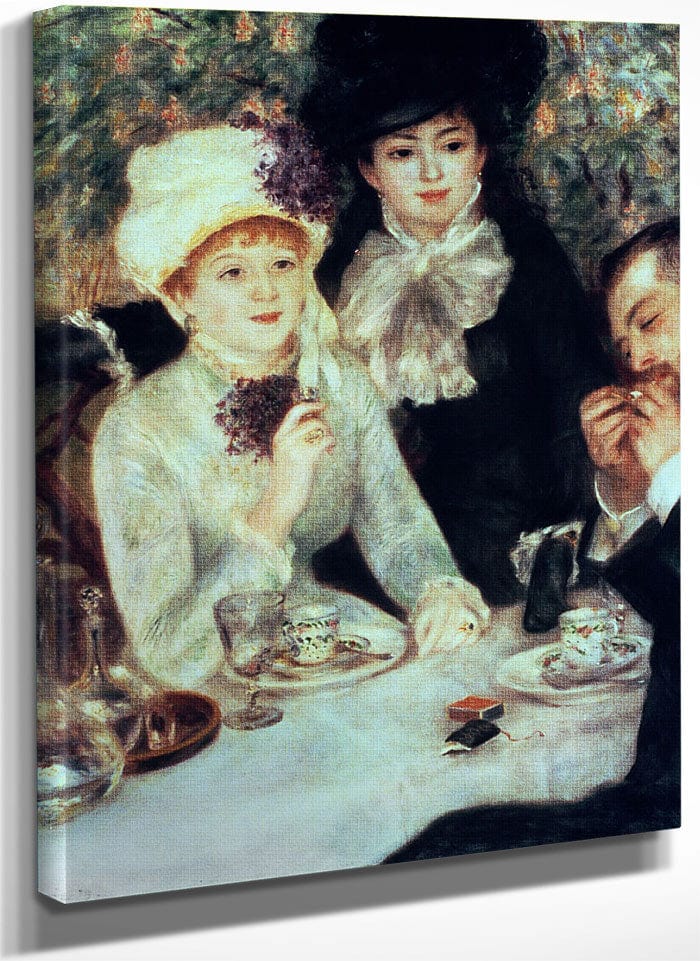 The End Of Luncheon By Pierre Auguste Renoir Fine Art Print