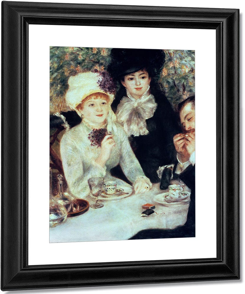 The End Of Luncheon By Pierre Auguste Renoir Fine Art Print