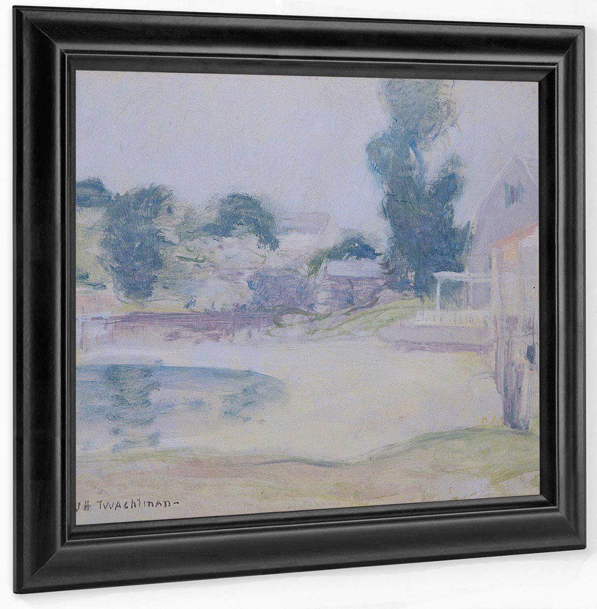 The End Of The Rain By John Henry Twachtman Fine Art Print