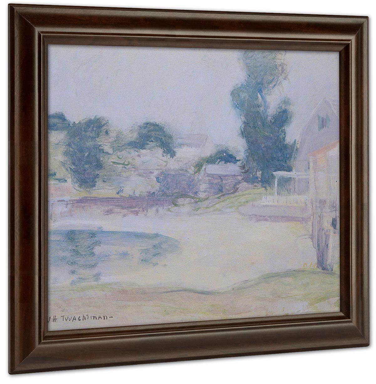 The End Of The Rain By John Henry Twachtman Fine Art Print