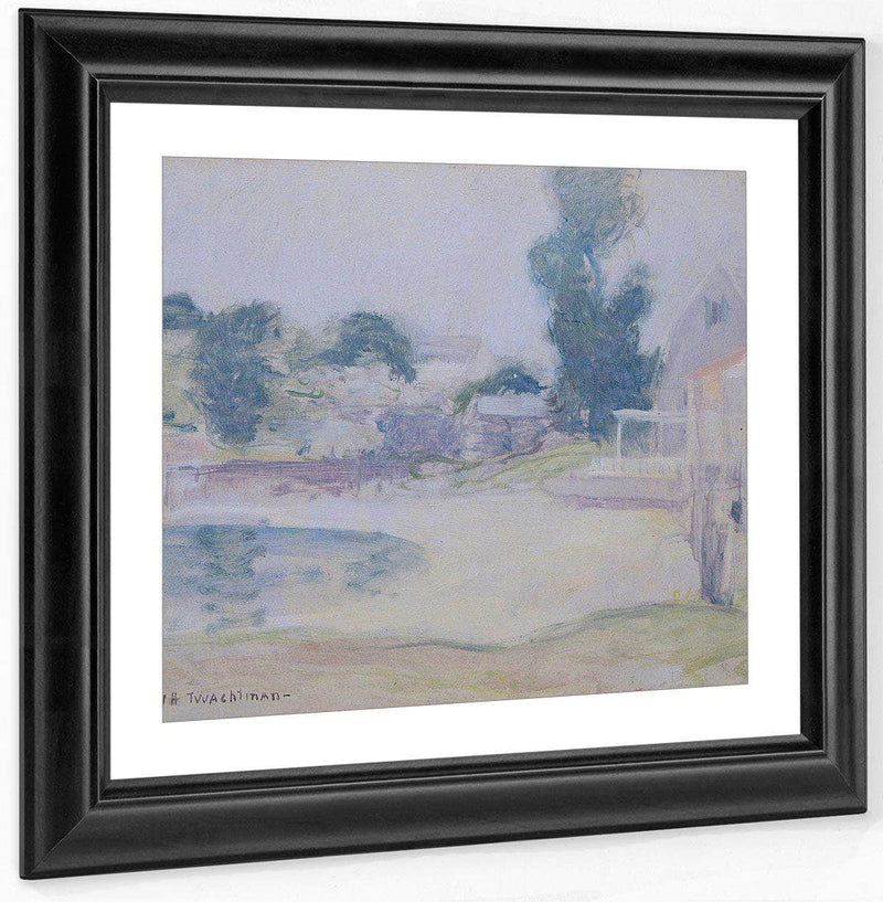 The End Of The Rain By John Henry Twachtman Fine Art Print