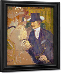 The Englishman At The Moulin Rouge 1892 By Henri De Toulouse Lautrec Fine Art Print