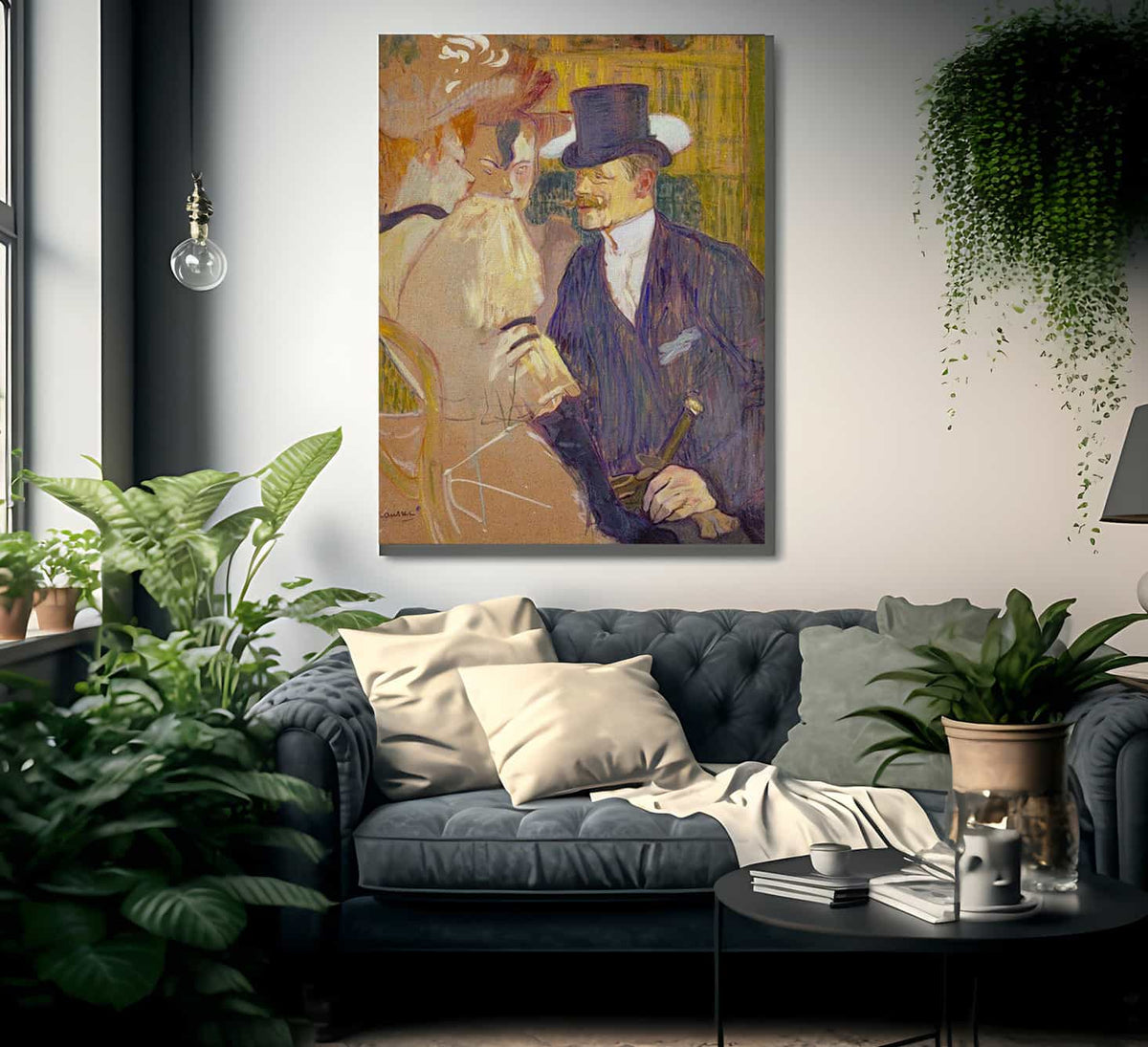 The Englishman At The Moulin Rouge 1892 By Henri De Toulouse Lautrec Fine Art Print