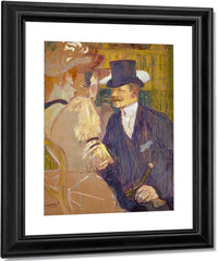 The Englishman At The Moulin Rouge 1892 By Henri De Toulouse Lautrec Fine Art Print