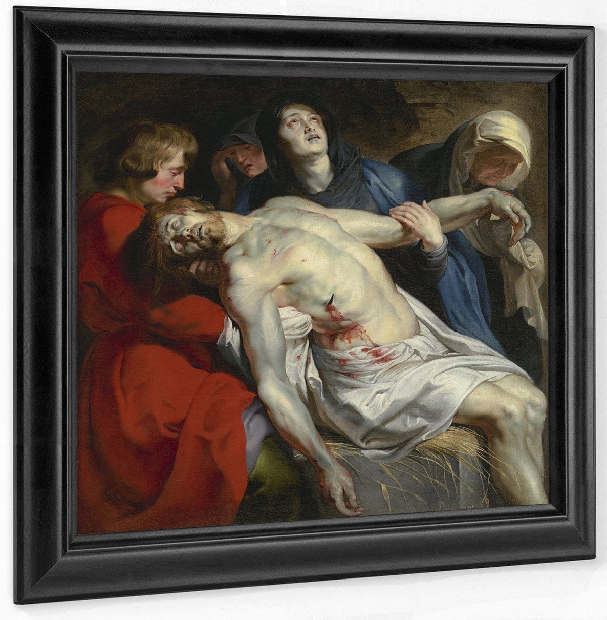 The Entombment By Peter Paul Rubens Fine Art Print