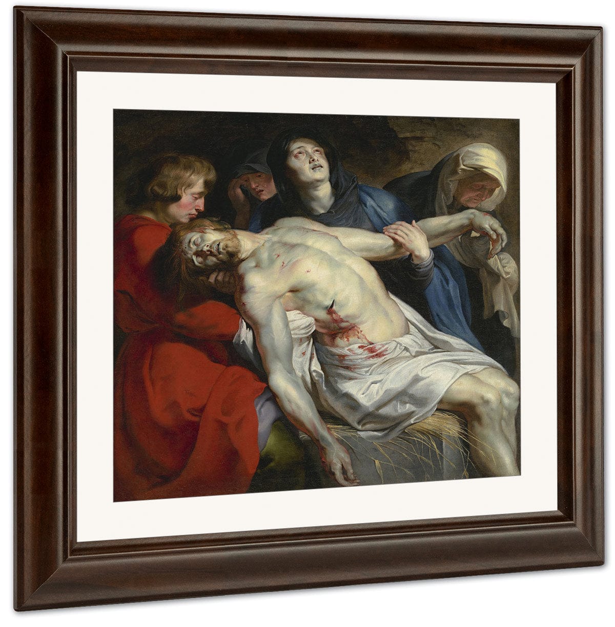The Entombment By Peter Paul Rubens Fine Art Print