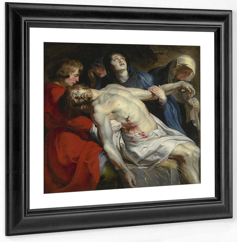 The Entombment By Peter Paul Rubens Fine Art Print
