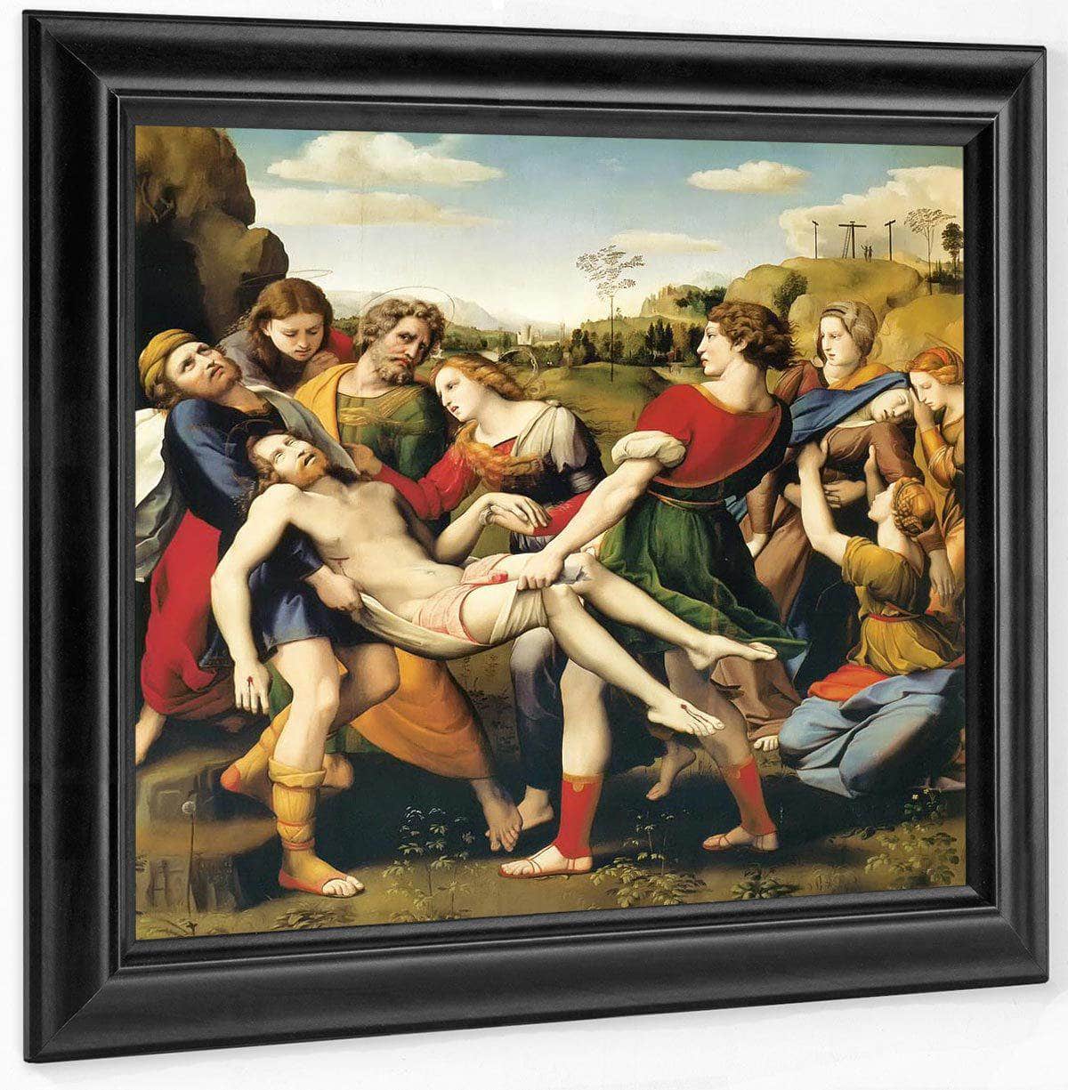 The Entombment By Raphael Fine Art Print