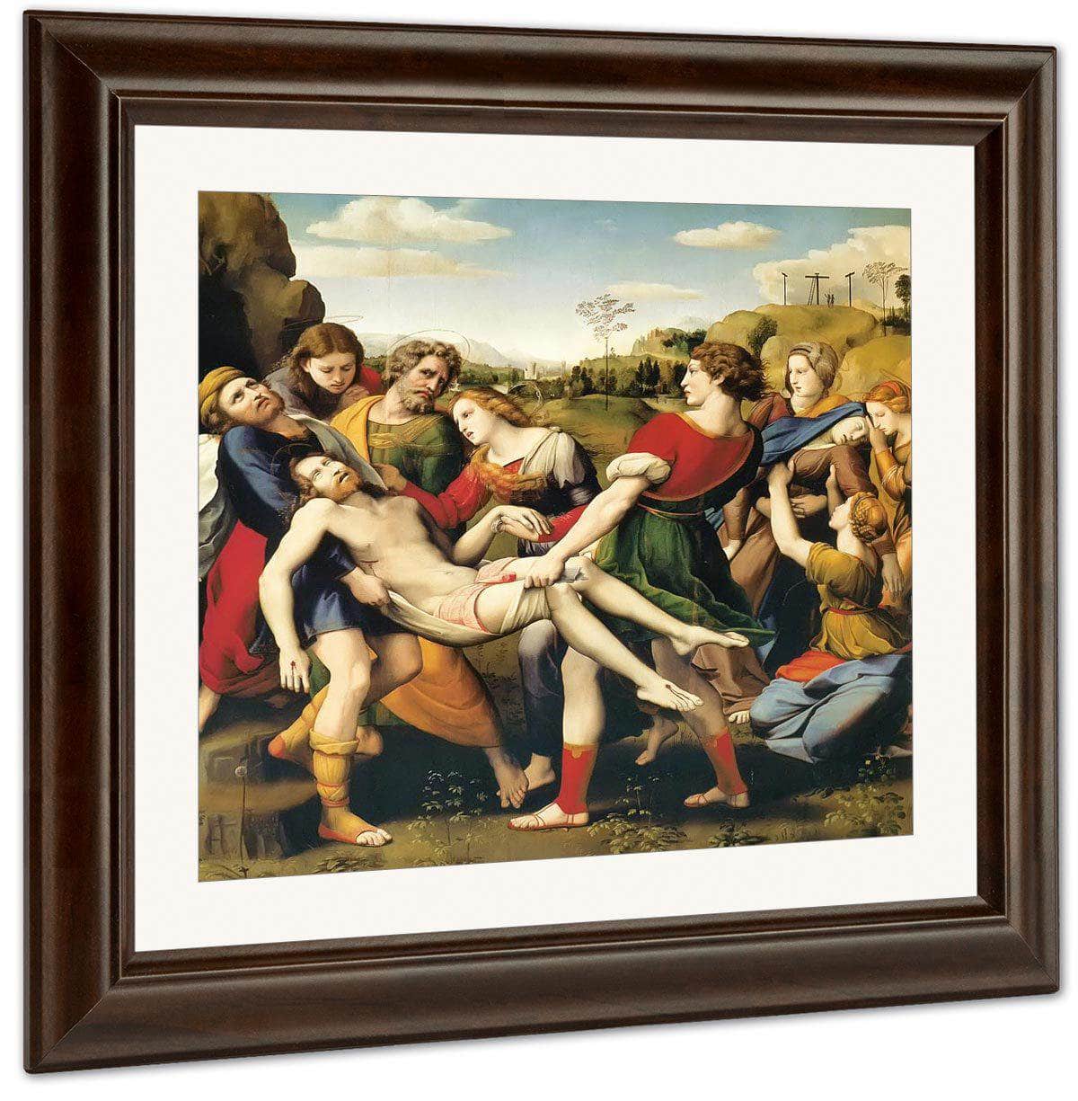 The Entombment By Raphael Fine Art Print