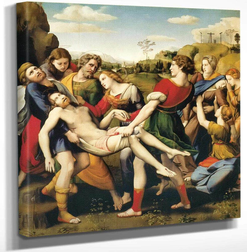The Entombment By Raphael Fine Art Print