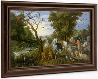 The Entry Of The Animals Into Noah's Ark By Jan Brueghel The Elder Fine Art Print