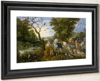 The Entry Of The Animals Into Noah's Ark By Jan Brueghel The Elder Fine Art Print