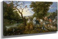 The Entry Of The Animals Into Noah's Ark By Jan Brueghel The Elder Fine Art Print