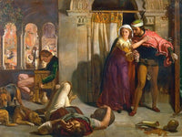 The Eve Of St Agnes By William Holman Hunt Fine Art Print