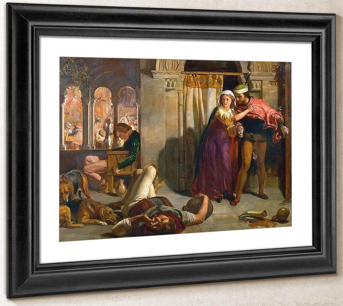 The Eve Of St Agnes By William Holman Hunt Fine Art Print