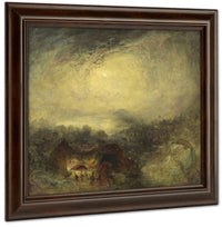 The Evening Of The Deluge By Joseph Mallord William Turner Fine Art Print