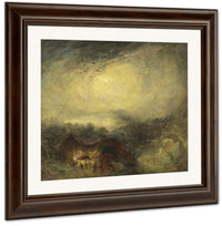 The Evening Of The Deluge By Joseph Mallord William Turner Fine Art Print