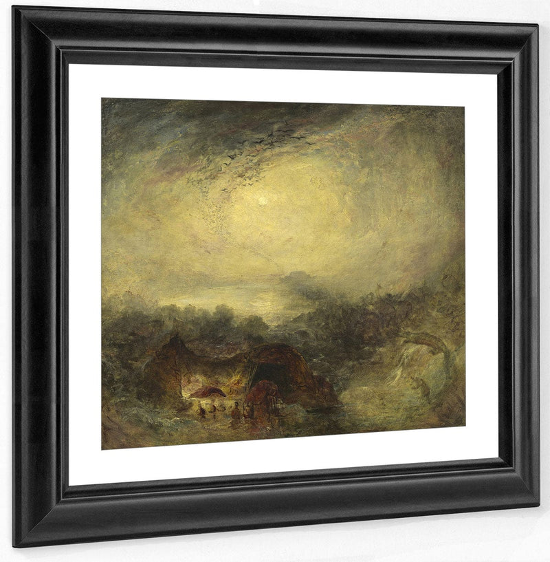 The Evening Of The Deluge By Joseph Mallord William Turner Fine Art Print